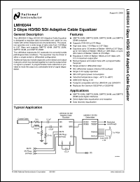 Click here to download LMH0344 Datasheet