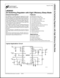 Click here to download LM26003MHX Datasheet