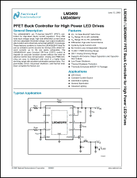 Click here to download LM3409 Datasheet
