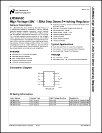 Click here to download LM34910CSDX Datasheet