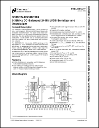 Click here to download DS90C241 Datasheet