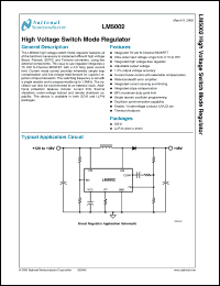 Click here to download LM5002 Datasheet
