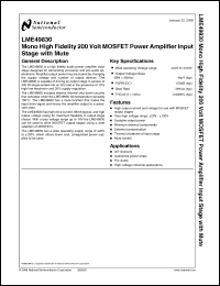 Click here to download LME49830 Datasheet