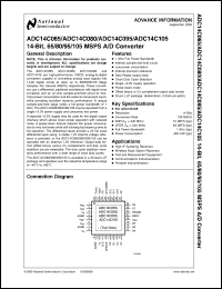 Click here to download ADC14C065CISQ Datasheet
