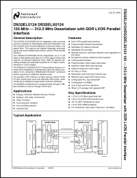 Click here to download DS32EL0124_0807 Datasheet