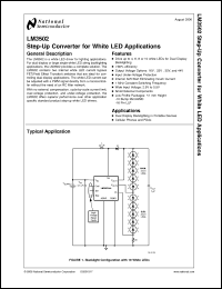 Click here to download LM3502_06 Datasheet