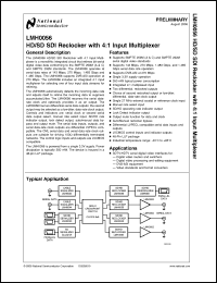 Click here to download LMH0056SQ Datasheet