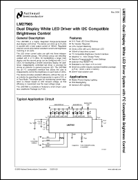 Click here to download LM27965SQ Datasheet