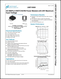 Click here to download LMZ12002 Datasheet