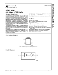 Click here to download DS90LV001_08 Datasheet
