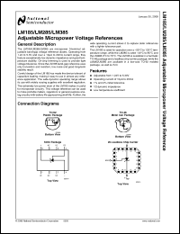 Click here to download LM185_08 Datasheet