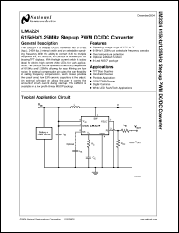 Click here to download LM3224MM-ADJ Datasheet