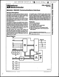 Click here to download MA2232 Datasheet
