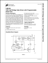 Click here to download LM5106SD Datasheet