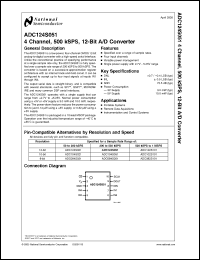 Click here to download ADC124S051EVAL Datasheet