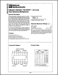 Click here to download DM54251 Datasheet