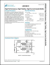 Click here to download LME49610 Datasheet