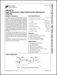 Click here to download LME49710NA Datasheet