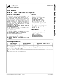 Click here to download LMC660EP Datasheet