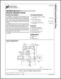 Click here to download LM48555 Datasheet
