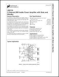 Click here to download LM4734 Datasheet