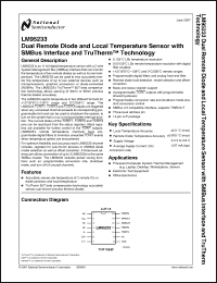 Click here to download LM95233_07 Datasheet
