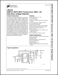 Click here to download LM3100MH Datasheet