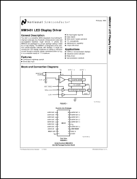 Click here to download MM5481 Datasheet