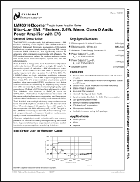 Click here to download LM48310 Datasheet
