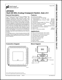 Click here to download LMH6583 Datasheet