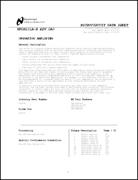 Click here to download MNLM101A-X Datasheet