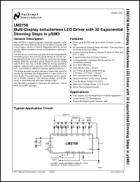 Click here to download LM2756TMX Datasheet