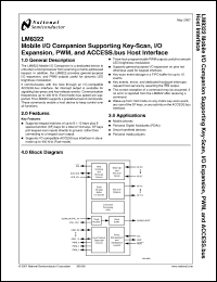 Click here to download LM8322 Datasheet