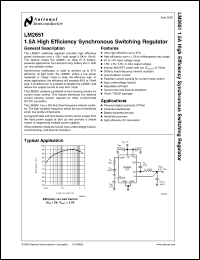 Click here to download LM2651_05 Datasheet