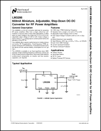 Click here to download LM3208TLX Datasheet