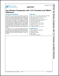 Click here to download LMV7231SQX Datasheet