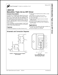 Click here to download LM2412A Datasheet