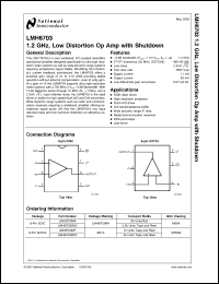 Click here to download LMH6703MFX Datasheet