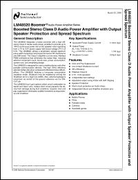 Click here to download LM48520TL Datasheet