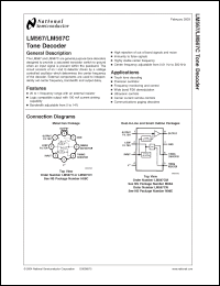 Click here to download LM567_03 Datasheet