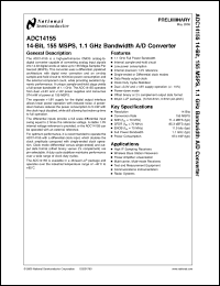 Click here to download ADC14155 Datasheet