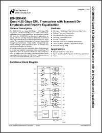Click here to download DS42BR400_07 Datasheet