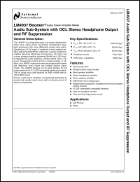 Click here to download LM4937TL Datasheet