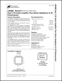 Click here to download LM4888_06 Datasheet