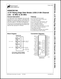 Click here to download DS90CR218A_06 Datasheet