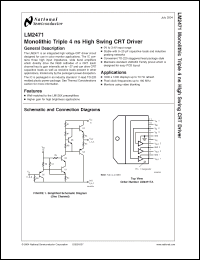 Click here to download LM2471 Datasheet