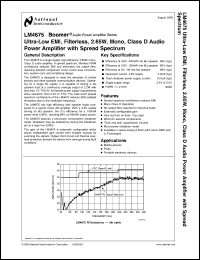Click here to download LM4675TL Datasheet