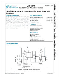 Click here to download LME49811TB Datasheet