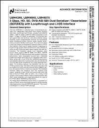 Click here to download LMH4045 Datasheet