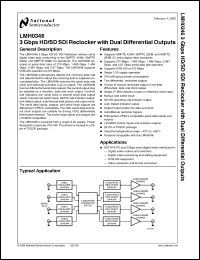 Click here to download LMH0346_08 Datasheet